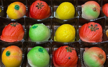 Marzipan in Assorted Fruit Shapes
