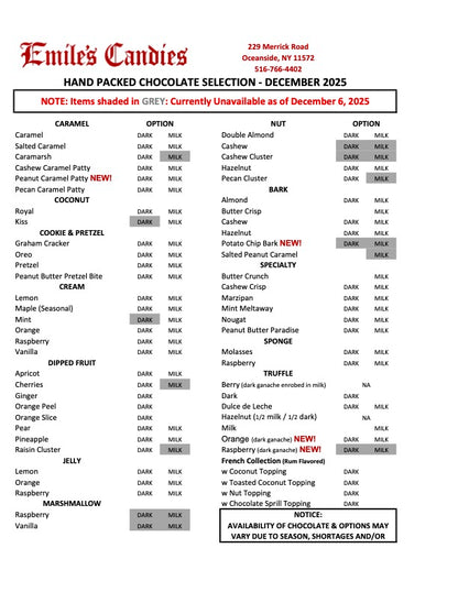 Emile's Handpacked Box 1 1/2 Lb.