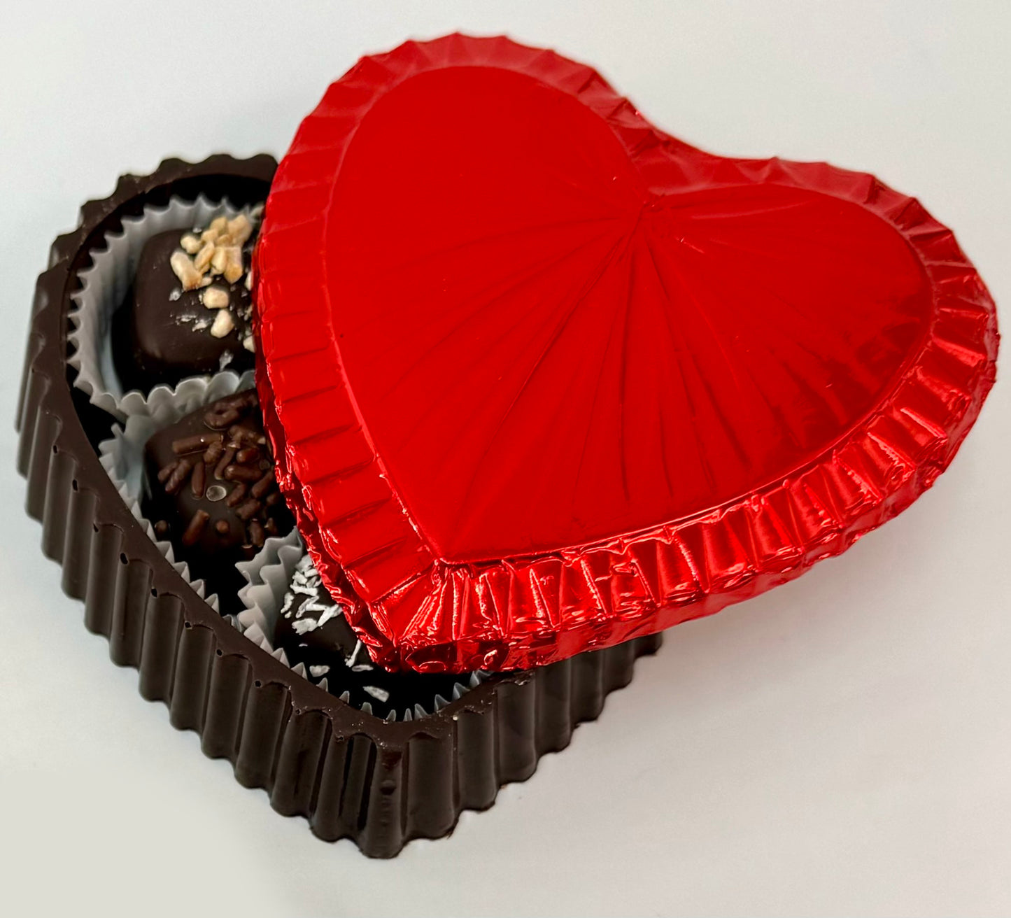 Jewel Box Chocolate Heart with Truffles