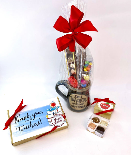 1/2 Lb. Teacher's Gift Box with Assorted Chocolates